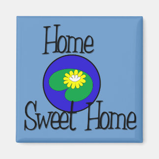 Home Sweet Home Lilly Pad Magnet