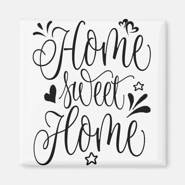home sweet home magnet (Front)