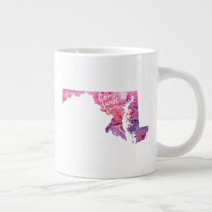 Home Sweet Home Maryland Large Coffee Mug