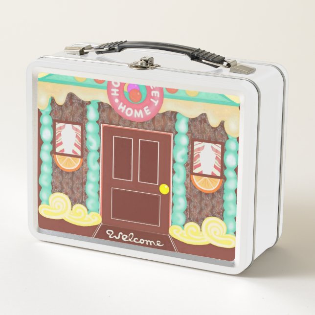 Home Sweet Home Metal Lunch Box (Front)