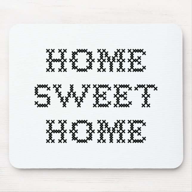 Home Sweet Home Mouse Mat (Front)
