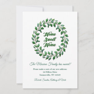 Home Sweet Home Moving Announcement