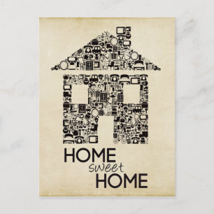 Home Sweet Home New Address Note Card