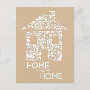 Home Sweet Home New Address Post Card