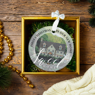 Home Sweet Home New Home 2 Photo Keepsake Ornament