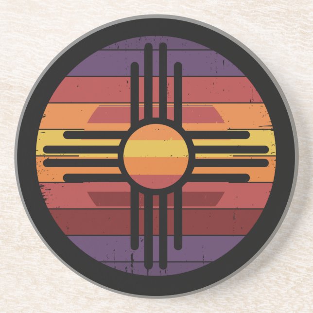 Home Sweet Home New Mexico Coaster (Front)
