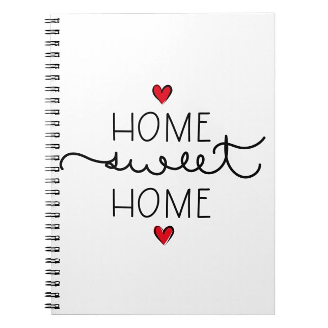 home sweet home notebook (Front)