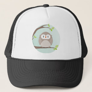 HOME SWEET HOME :: Owl in a tree 1 Trucker Hat