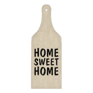 HOME SWEET HOME Paddle Cutting Board
