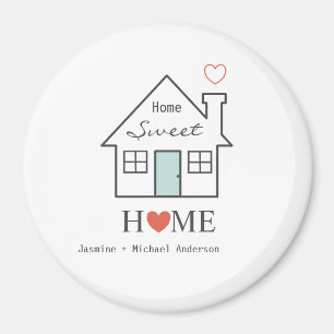 Home Sweet Home personalized Magnet