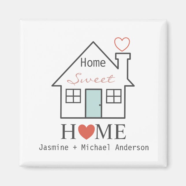 Home Sweet Home personalized Magnet (Front)