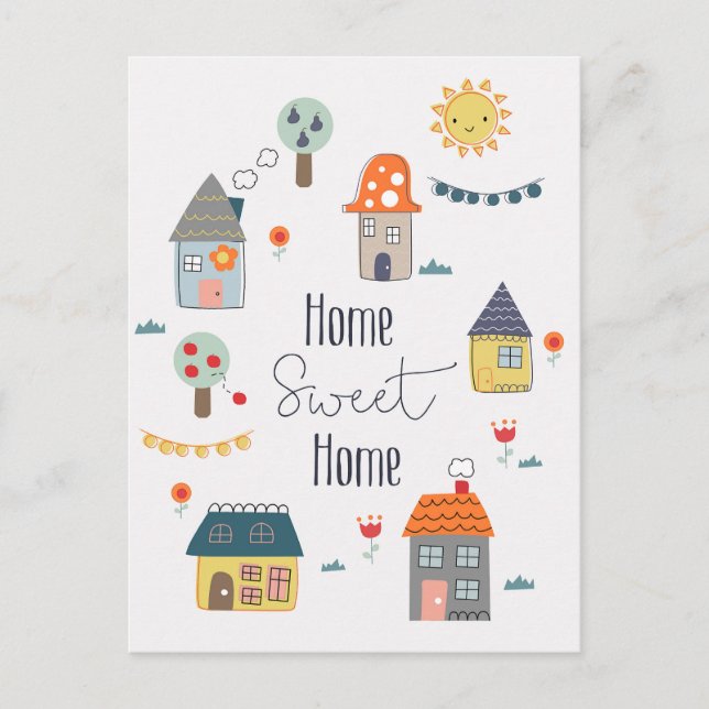 Home Sweet Home Postcard (Front)