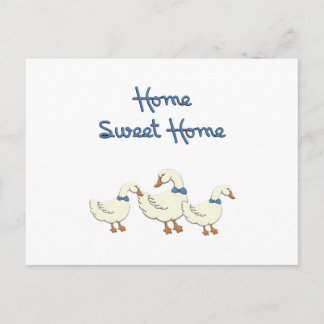 Home Sweet Home Postcard