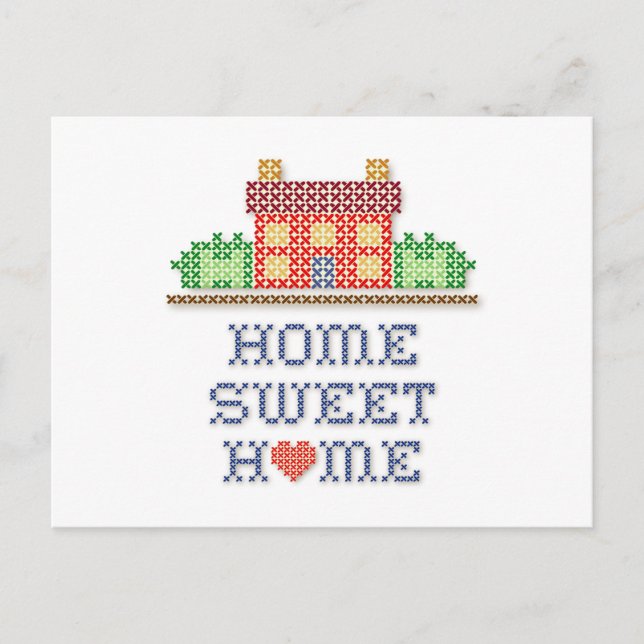 Home Sweet Home Postcard (Front)
