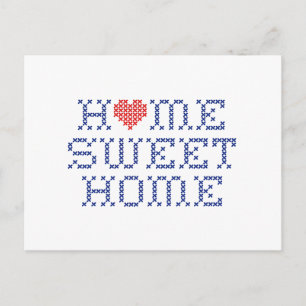 Home Sweet Home Postcard
