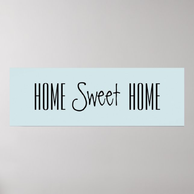 Home Sweet Home Poster (Front)