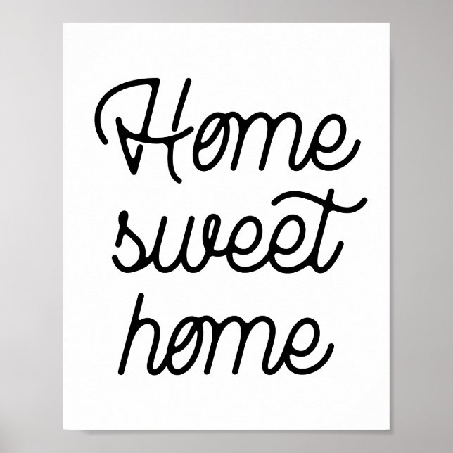 Home sweet home poster (Front)