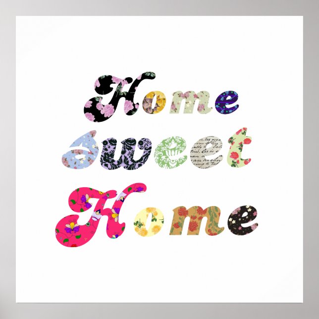 Home Sweet Home Poster (Front)