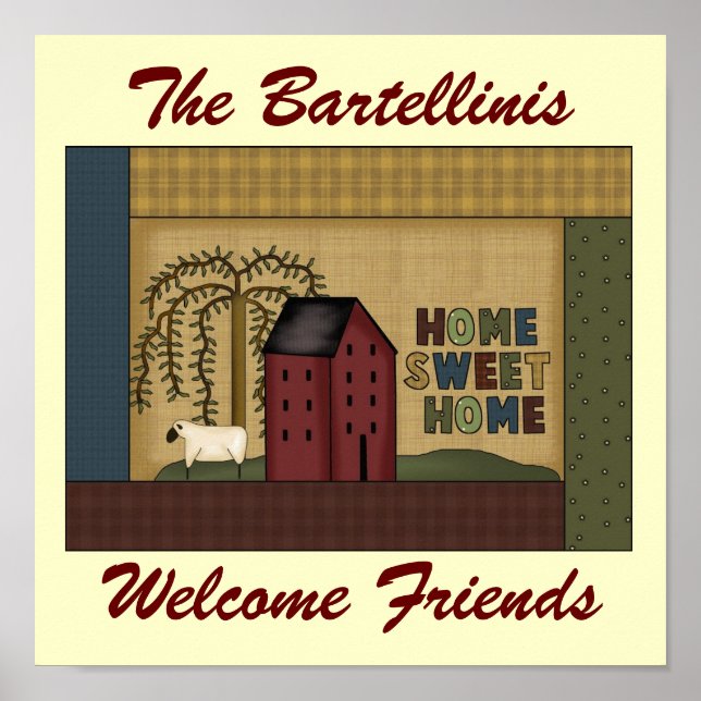 Home Sweet Home Poster (Front)