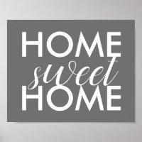 home sweet home quote  poster typography design