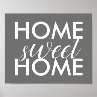home sweet home quote  poster typography design