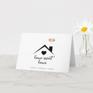 Home Sweet Home Real Estate Congrats Card