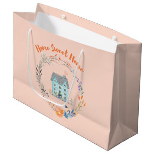 Home Sweet Home Realtor Thank You Personalised Large Gift Bag
