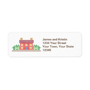 Home Sweet Home Return Address Label