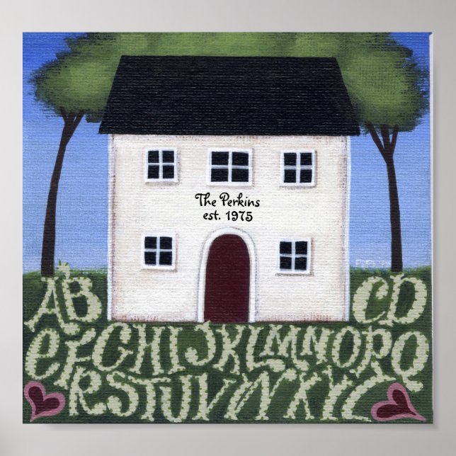 Home Sweet Home Sampler Poster (Front)