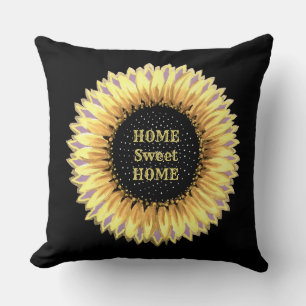 Home Sweet Home Sunflower Cushion
