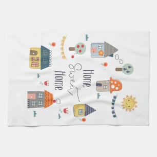Home Sweet Home Tea Towel