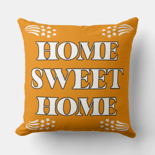 Home Sweet Home Throw Pillow
