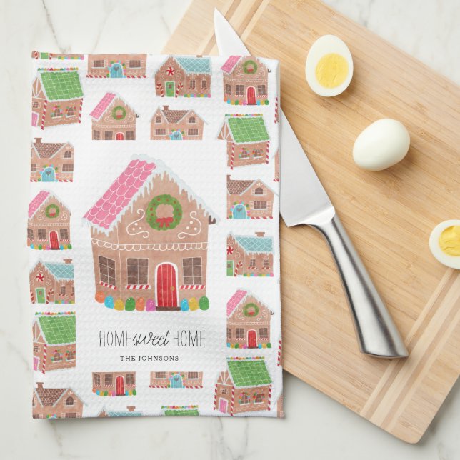 Home Sweet Home Towel (Quarter Fold)