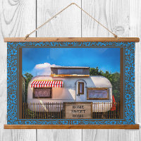 Home Sweet Home Vintage Camper Trailer Wall Decor