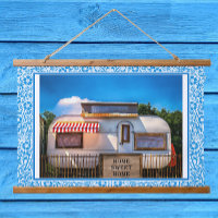 Home Sweet Home Vintage Camper Trailer Wall Decor