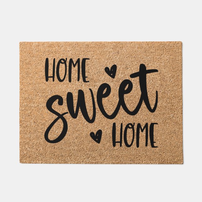 Home Sweet Home Welcome Mat Doormat (Front)