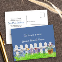 Home Sweet Home White Picket Fence Our New Address