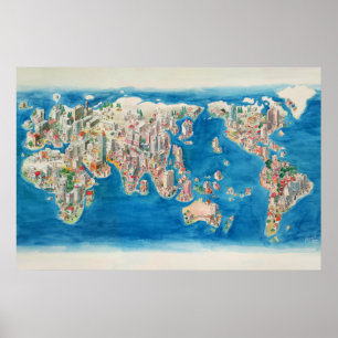 Home Sweet Homes - The Global Village Urbanises Poster
