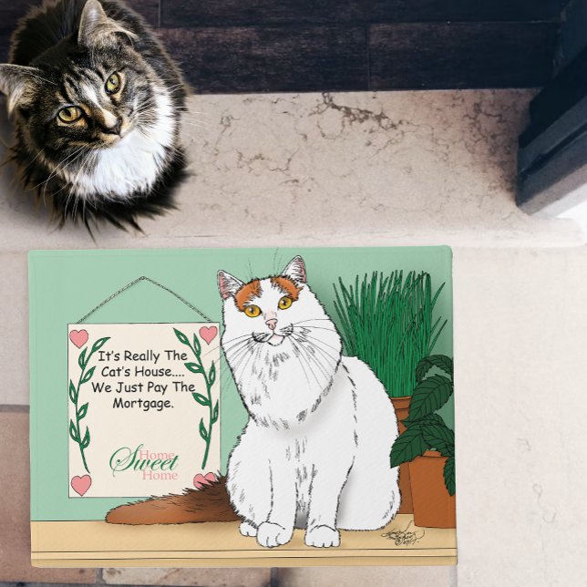 Home Sweet Kitty Home Doormat (Creator Uploaded)