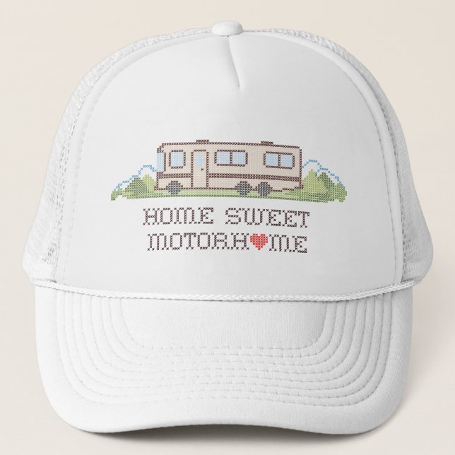 Home Sweet Motor Home Hat (Front)