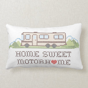 Home Sweet Motor Home Pillow