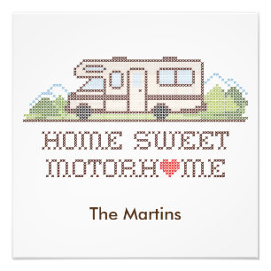 Home Sweet Motor Home Print