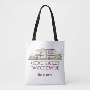 Home Sweet Motor Home Tote Bag