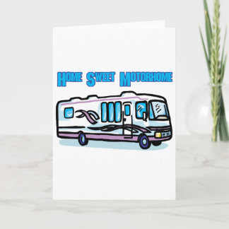 Home Sweet Motorhome Card