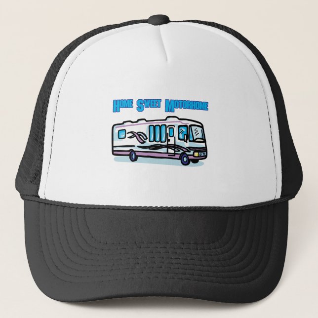 Home Sweet Motorhome Trucker Hat (Front)