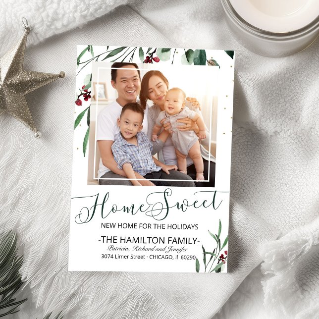 Home Sweet New Home Moving Announcement Photo (Creator Uploaded)