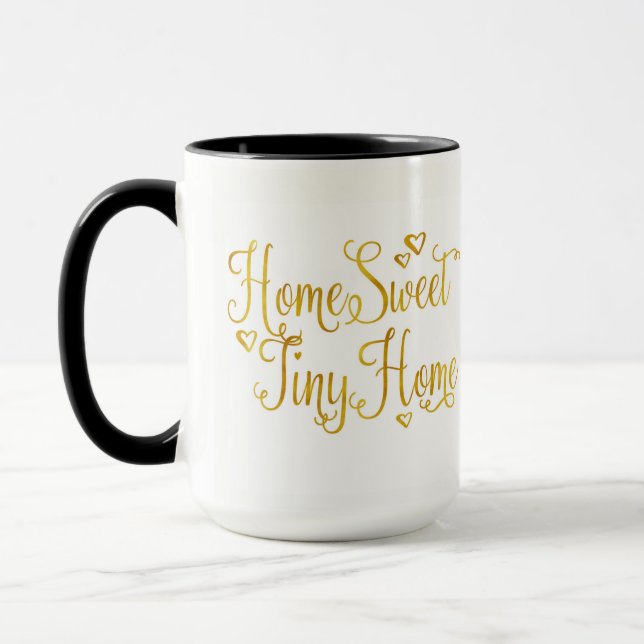 Home Sweet Tiny Home Coffee Mug (Left)