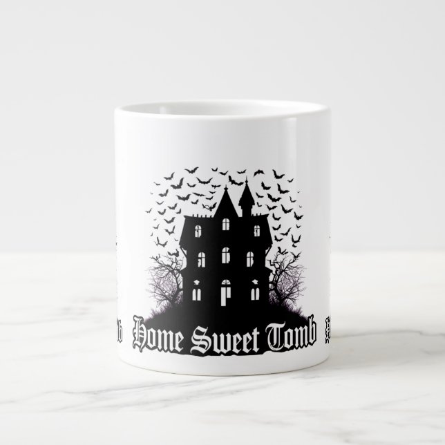 Home Sweet Tomb Mug | Funny Gothic Halloween Cup (Front)