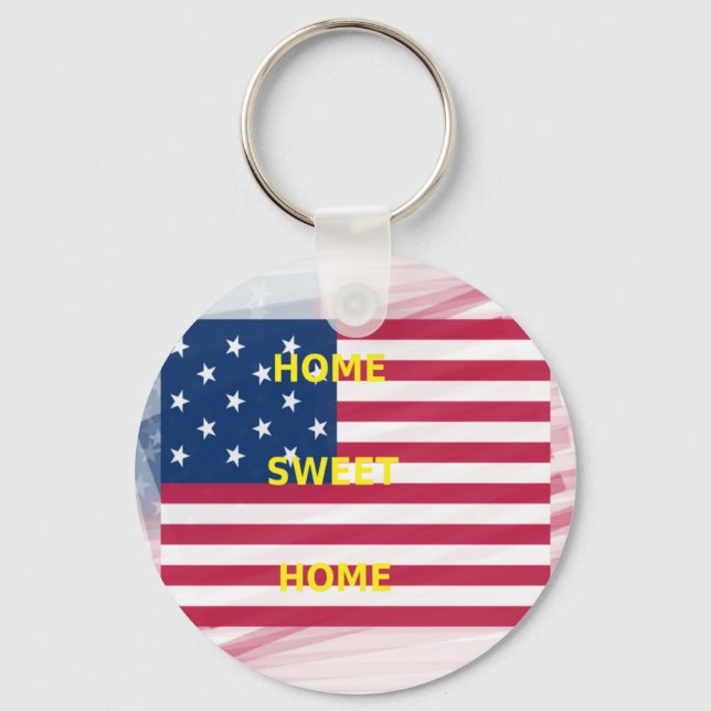 Home Swet Home Key Ring (Front)