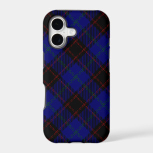 Home tartan blue black plaid